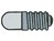 Gluehlampe 4V 600mA (10x28mm) T3-1/4 E10 Roehrenform E28004600