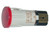 Glimmlampe 220VAC (D=15mm) FS 6.3x0.8mm Signalleuchte Rot