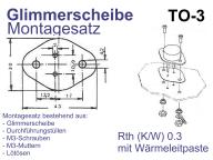Mounting Kit for Insulation of Power Transistors TO-3 Fischer=MS