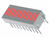 10-Element Bar Graph Array Red Type HDSP-4820