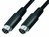 Video Cable S-VHS 2m 4p Mini-XLR Plug to 4p Mini-XLR Plug
