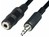 Audio Cable Stereo 3m with 1/8" TRS Plug + 1/8" TRS Jack