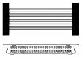 SCSI/SCA- Adapter Cable CEN80 Female/CEN80 Female 9cm