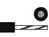 Schaltlitze 1,0mm2 schwarz PVC H05V-K Spule a 100m