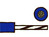 Schaltlitze 1,0 mm2 dunkelblau PVC, H05V-K Spule a 100m