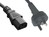 Mains Cable 3x1mm2 Australian Plug SAA > IEC60320/C13 Socket 2m