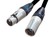 DMX Light Control Cable 1m with XLR Male to XLR Female