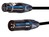 Balanced Microphone Cable 0.5m NC3FXX-BAG to NC3MXX-BAG Black