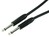 Patch Cable 0.3m with 1/4" TRS Neutrik NP2SC-BAG to NP2SC-BAG