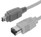 IEEE 1394 Firewire Cable 6-p Male to 4-p Male 1.8m AK-1394-184