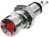 3mm LED Rot Diffus mit Chromfassung Typ SMZD-060, RoHS