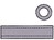 Distanzrolle Makrolon GV grau L=10mm D=8mm fuer M4-Schrauben