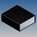 ABS Enclosure 173x154x61mm Battery Black Teko CAB-233-B.9