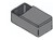 ABS Enclosure Black with Internal Tracks for PCBs 150x50x80mm