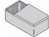 ABS Enclosure Grey with Internal Tracks for PCBs 190x60x110mm
