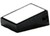 Sloping Desktop Enclosure ABS Black 215x130x75/40mm Teko 104.9