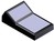 ABS Desktop Enclosure Black with Alu Plate 144.5x85x49/25mm Teko