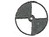 Modified PCB Target Symbols 25.40mm (250 pcs) Bishop 4015
