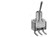 Single Pole Miniature Toggle Switch On-Off-On Horizontal Bracket