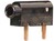 2mm Test Jack (Female) Horizontal PCB Black Schurter 0040.1101