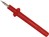 4mm Test Probe Red with Pin and 4mm-Plug Hirschmann PRUEF2700