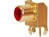RCA Cinch Connector Female Red Gold-Plated PCB Profitec CPG560RD