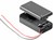 Battery Holder for 1x 9V-Block-Battery 68x33x21mm with Switch