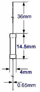 Power Wirewound Resistor 0.27-Ohm 2% 2W Axial Vitrohm CR 253-0, Grieder ...