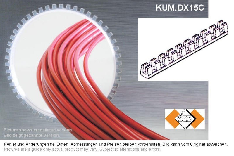 Kantenschutz 1.5mm Profil C mit gezahnter Kante 1m, Grieder Elektronik  Bauteile AG