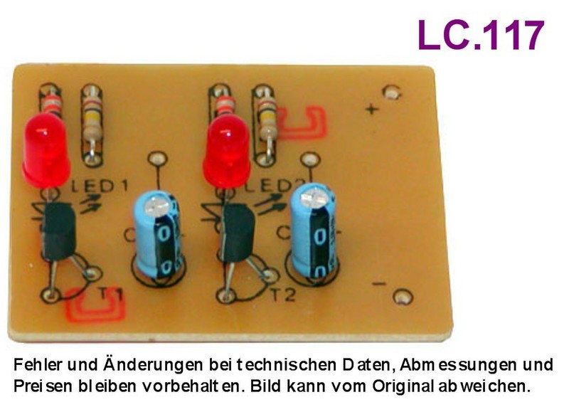 Bauteile LEDs, 2 LED-Wechselblinker Grieder Elektronik AG