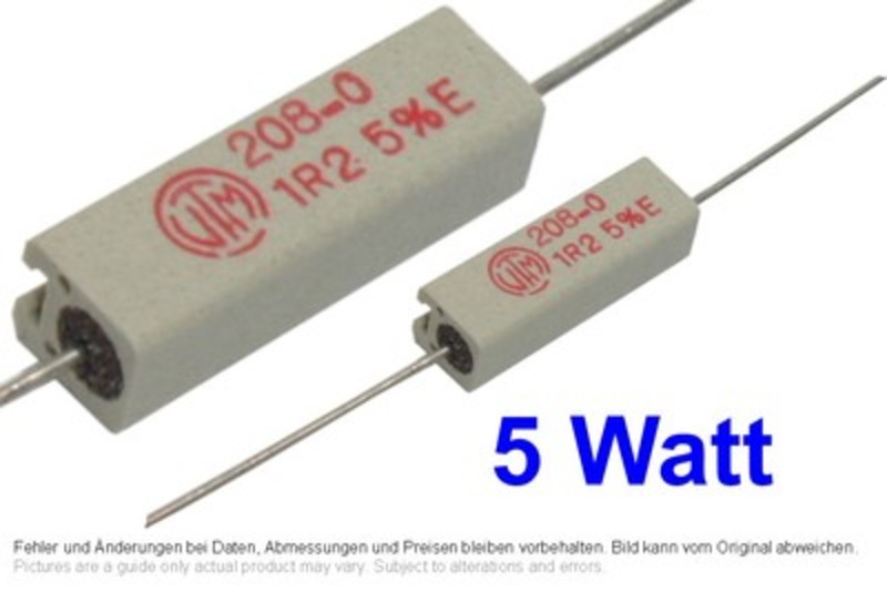 60x 0.43 Ohm 5W Wire Wound Russian Resistors 