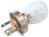 Car Light Bulb 12V 60W (34x72mm) P45t Headlight Focus