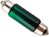 Festoon Lamp 24V 3W (11x44mm) Green Bailey S84424003G