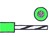 Stranded Wire LiY (0.75mm2) 10m Green Isomet 1620.106