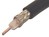 Coaxial Cable 50-Ohm Black D=4.8mm RG-58 with Solid Wire