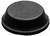 Rubber Adhesive Backed Polyurethane Bumper Black 12.7x3.5mm 3M S