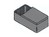 ABS Enclosure Black with Internal Tracks for PCBs 120x40x65mm