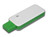 ABS USB-Gehaeuse 58x25x10mm Weiss/Gruen Teko TEK-USB.45