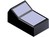 ABS Desktop Enclosure Black with Alu Plate 144.5x85x73/49mm Teko