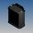 Aluminium Enclosure 70x60x31mm Black IP65 Lugs TEKAM-11/E.9