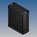 Aluminium Enclosure 100x86x37mm Black IP65 TEKAM-21.9