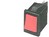 DPDT Rocker Switch On-Off 10A/4A 250VAC Red Illuminated