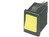 DPDT Rocker Switch On-Off 10A/4A 250VAC Yellow Illuminated