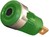 4mm Safety Socket Green 24A CATIII=1000V CATIV=600V MC SLB4-F