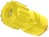 4mm Apparatus Clamp with Insulated Lead-In Yellow 16A 60VDC