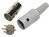 5-Pole Male Plastic Shielded Plug DIN45327 Lumberg XS52/7