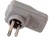Loudspeaker Male Plug Grey Right Angle Solder DIN41529 5106016