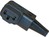 IEC Cord Connector C13 (Female) Black Rewireable Angled 3x1mm2 (