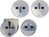 Travel Adapter Plugs 4 Pieces