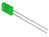 Symbol LED Green 2.5x5mm Flat Tinted TLSG5100